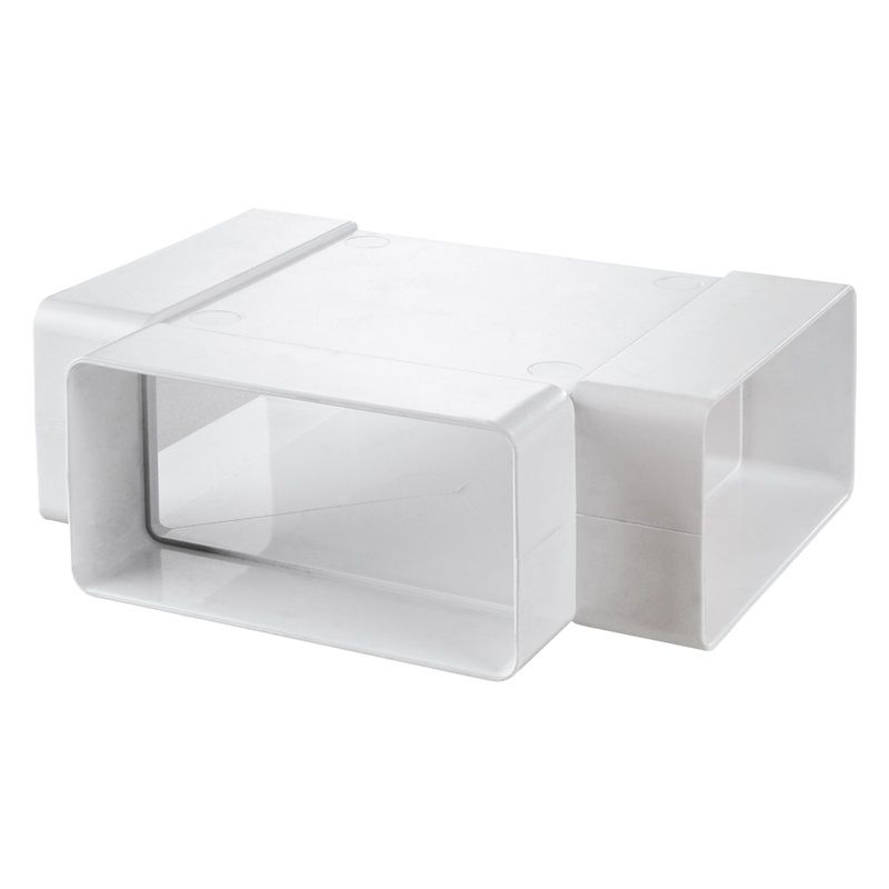 Plastic Ducting Flat T-Joint (Rectangular) – Ducting Supplies