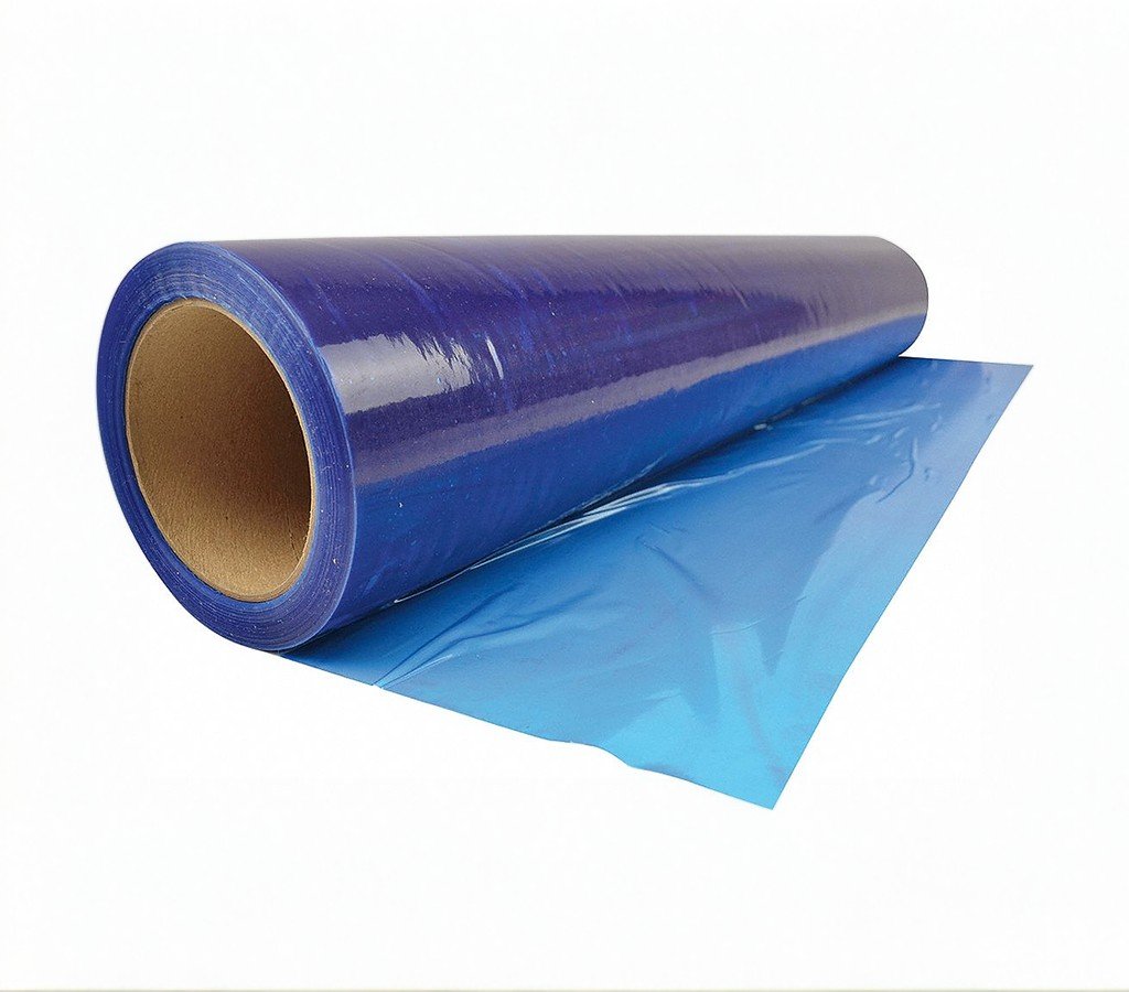 Blue Router Film Self-Adhesive Protective Blue Film Roll for Ductwork – 600mm x 100m ...